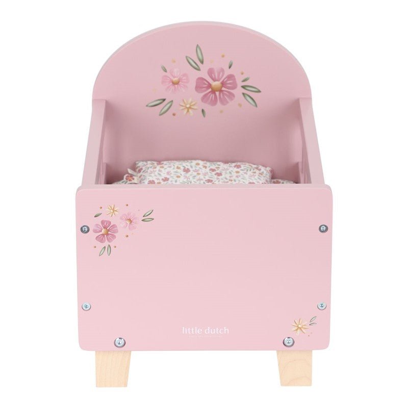 Cuna Madera Muñecas Rosa Little Duch - Nanetes